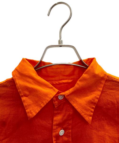 Spick and Span（スピック＆スパン）Spick and Span (スピック＆スパン) 24SS コットンリネンルーズシャツ オレンジ サイズ:Free 未使用品の古着・服飾アイテム