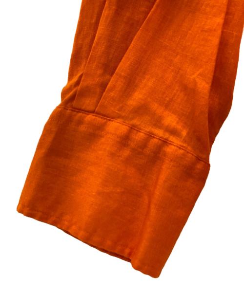 Spick and Span（スピック＆スパン）Spick and Span (スピック＆スパン) 24SS コットンリネンルーズシャツ オレンジ サイズ:Free 未使用品の古着・服飾アイテム