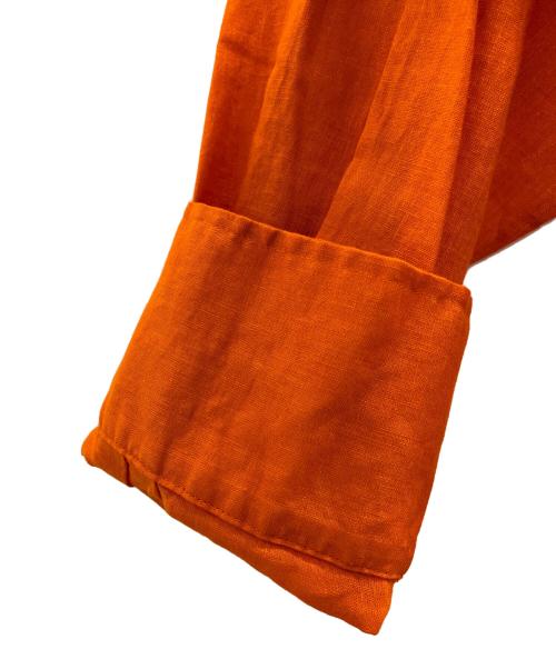 Spick and Span（スピック＆スパン）Spick and Span (スピック＆スパン) 24SS コットンリネンルーズシャツ オレンジ サイズ:Free 未使用品の古着・服飾アイテム