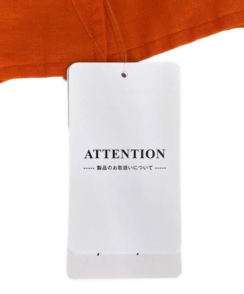 Spick and Span（スピック＆スパン）Spick and Span (スピック＆スパン) 24SS コットンリネンルーズシャツ オレンジ サイズ:Free 未使用品の古着・服飾アイテム