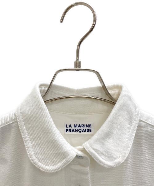 LA MARINE FRANCAISE（マリンフランセーズ）LA MARINE FRANCAISE (マリンフランセーズ) シャツジャケット ホワイト サイズ:不明の古着・服飾アイテム