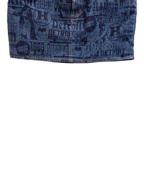 Hysteric Glamour（ヒステリックグラマー）Hysteric Glamour (ヒステリックグラマー) デニムスカート ネイビー サイズ:Mの古着・服飾アイテム
