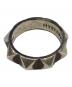 Hysteric Glamour (ヒステリックグラマー) スタッズリング シルバー サイズ:18.5号：11000円