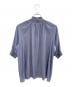 UNITED ARROWS (ユナイテッドアローズ) シャーリング ハイネック ブラウス ブルー サイズ:不明：3000円