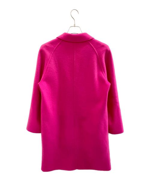 allureville（アルアバイル）allureville (アルアバイル) ダブルコート ショッキングピンク サイズ:2(M)の古着・服飾アイテム
