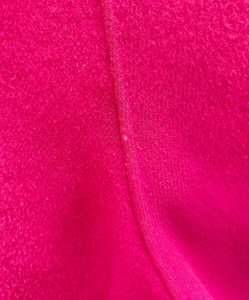 allureville（アルアバイル）allureville (アルアバイル) ダブルコート ショッキングピンク サイズ:2(M)の古着・服飾アイテム