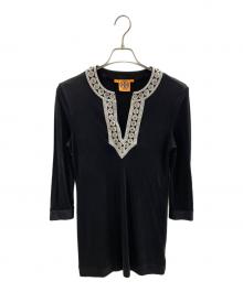 TORY BURCH（トリーバーチ）の古着「長袖ブラウス」｜ブラック