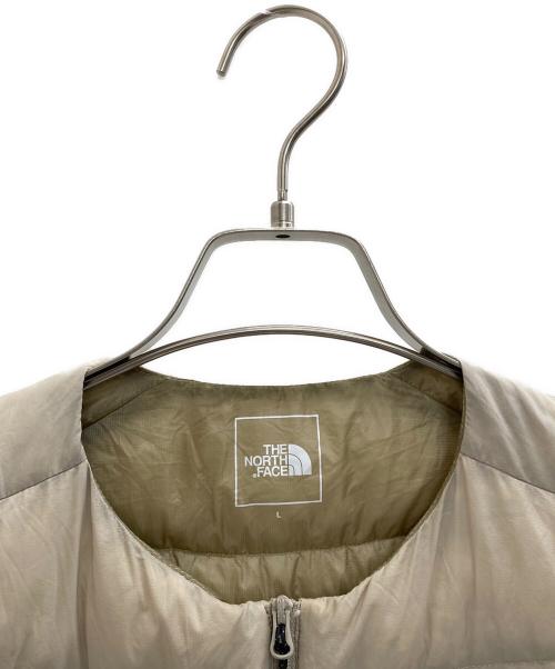 THE NORTH FACE（ザ ノース フェイス）THE NORTH FACE (ザ ノース フェイス) Thunder Roundneck Jacket（サンダーラウンドネックジャケット） ベージュ サイズ:Lの古着・服飾アイテム