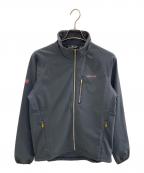 MARMOTマーモット）の古着「ソフトシェルジップジャケット」｜グレー