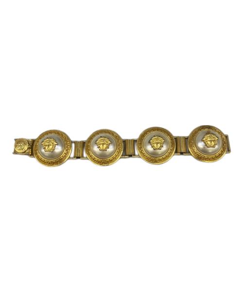 VERSACE（ヴェルサーチェ）VERSACE (ヴェルサーチェ) ブレスレット ゴールドの古着・服飾アイテム