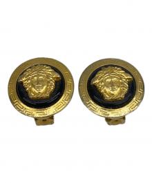 VERSACE（ヴェルサーチェ）の古着「イヤリング」｜ゴールド×ブラック