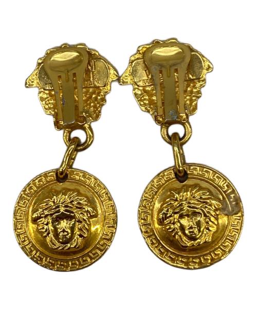 VERSACE（ヴェルサーチェ）VERSACE (ヴェルサーチェ) イヤリング ゴールドの古着・服飾アイテム