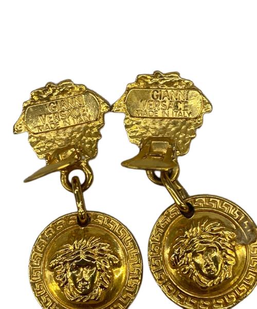 VERSACE（ヴェルサーチェ）VERSACE (ヴェルサーチェ) イヤリング ゴールドの古着・服飾アイテム