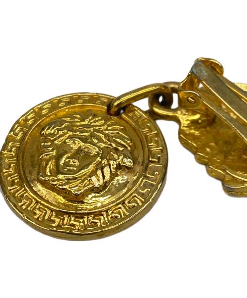 VERSACE（ヴェルサーチェ）VERSACE (ヴェルサーチェ) イヤリング ゴールドの古着・服飾アイテム