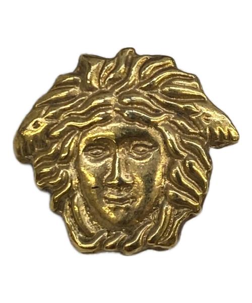 VERSACE（ヴェルサーチェ）VERSACE (ヴェルサーチェ) ブローチ ゴールドの古着・服飾アイテム