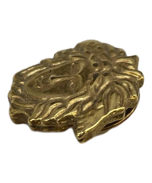 VERSACE（ヴェルサーチェ）VERSACE (ヴェルサーチェ) ブローチ ゴールドの古着・服飾アイテム