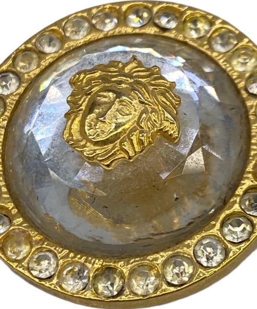 VERSACE（ヴェルサーチェ）VERSACE (ヴェルサーチェ) ブローチ ゴールドの古着・服飾アイテム