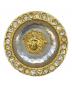 VERSACE（ヴェルサーチェ）の古着「ブローチ」｜ゴールド