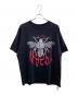 KUME.JP（クメ）の古着「半袖カットソー」｜レッド×ブラック