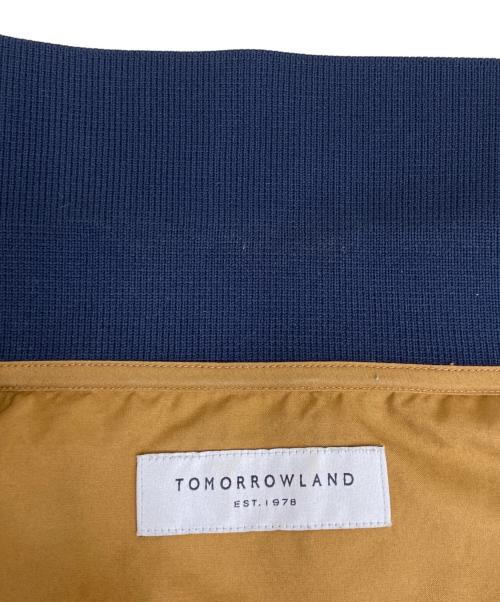 TOMORROW LAND（トゥモローランド）TOMORROW LAND (トゥモローランド) 半袖シャツ ブラウン×ネイビー サイズ:Mの古着・服飾アイテム