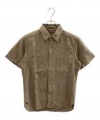 NIGEL CABOURNナイジェルケーボン）の古着「半袖シャツ」｜ブラウン