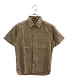 NIGEL CABOURN（ナイジェルケーボン）の古着「半袖シャツ」｜ブラウン