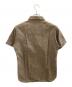 NIGEL CABOURN (ナイジェルケーボン) 半袖シャツ ブラウン サイズ:44：5000円