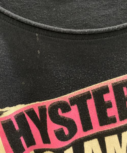 Hysteric Glamour（ヒステリックグラマー）Hysteric Glamour (ヒステリックグラマー) 半袖カットソー ブラック サイズ:Freeの古着・服飾アイテム