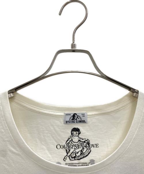Hysteric Glamour（ヒステリックグラマー）Hysteric Glamour (ヒステリックグラマー) Y2K グラフィックTシャツ アイボリー サイズ:Freeの古着・服飾アイテム