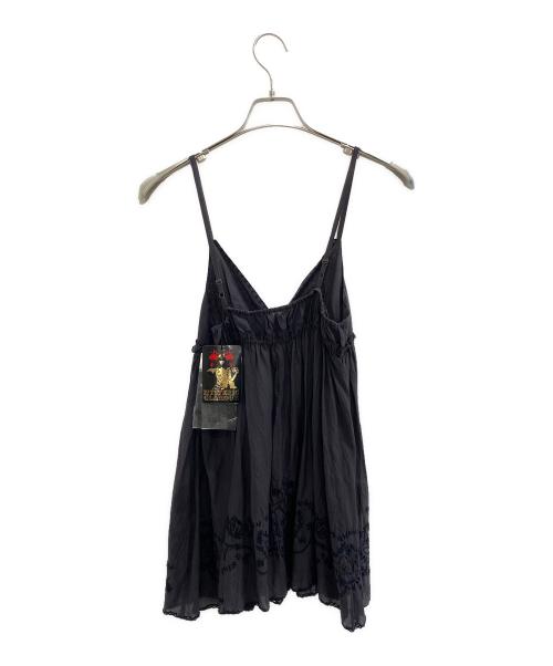 Hysteric Glamour（ヒステリックグラマー）Hysteric Glamour (ヒステリックグラマー) ノースリーブブラウス インディゴ サイズ:Free 未使用品の古着・服飾アイテム