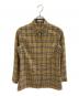 Burberry's（バーバリーズ）の古着「金釦長袖シャツ」｜ブラウン