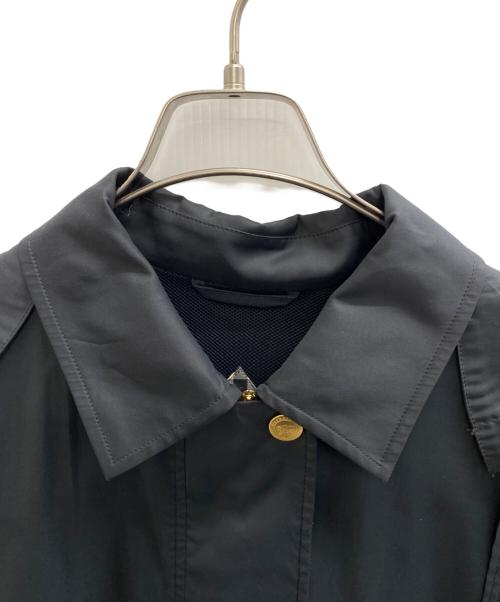 Burberry's（バーバリーズ）Burberry's (バーバリーズ) 金釦ナイロンジャケット ブラック サイズ:Lの古着・服飾アイテム