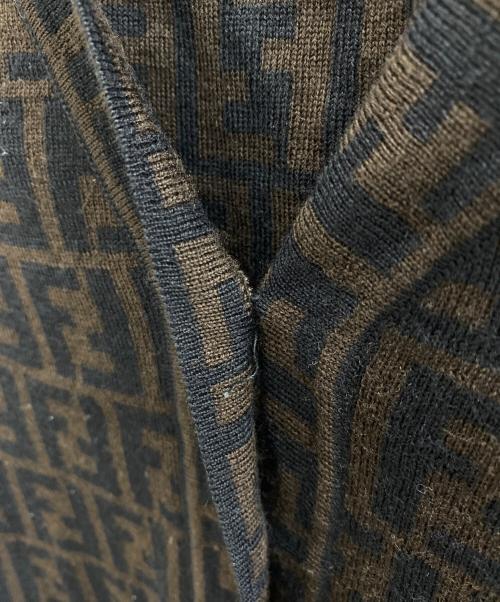 FENDI（フェンディ）FENDI (フェンディ) ベスト ブラウン サイズ:42の古着・服飾アイテム
