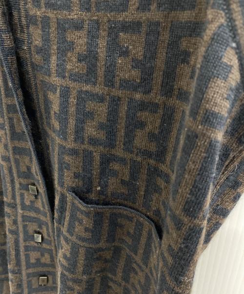 FENDI（フェンディ）FENDI (フェンディ) ベスト ブラウン サイズ:42の古着・服飾アイテム