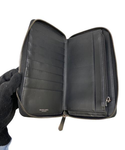 BLACK LABEL CRESTBRIDGE（ブラックレーベル クレストブリッジ）BLACK LABEL CRESTBRIDGE (ブラックレーベル クレストブリッジ) 長財布 ブラックの古着・服飾アイテム