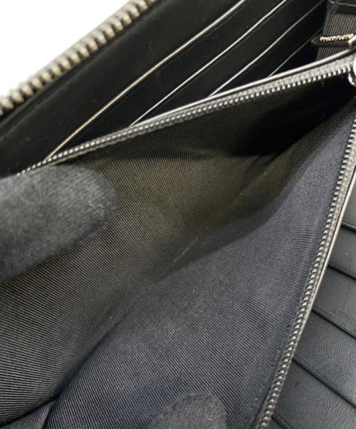BLACK LABEL CRESTBRIDGE（ブラックレーベル クレストブリッジ）BLACK LABEL CRESTBRIDGE (ブラックレーベル クレストブリッジ) 長財布 ブラックの古着・服飾アイテム