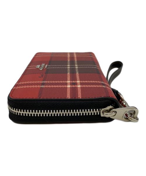 COACH（コーチ）COACH (コーチ) 長財布 レッドの古着・服飾アイテム