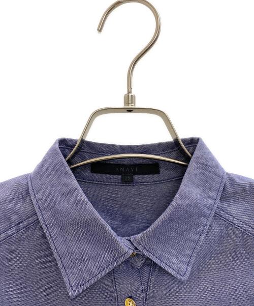 ANAYI（アナイ）ANAYI (アナイ) 長袖シャツ ネイビー サイズ:36の古着・服飾アイテム