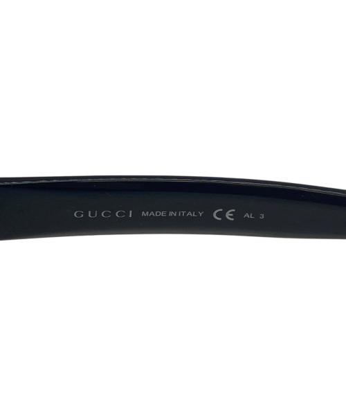 GUCCI（グッチ）GUCCI (グッチ) サングラス ブラック サイズ:58☐13の古着・服飾アイテム