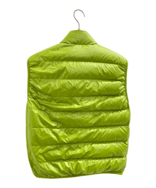 MONCLER（モンクレール）MONCLER (モンクレール) -AUBE(オーブ)-ダウンベスト 黄緑 サイズ:1の古着・服飾アイテム