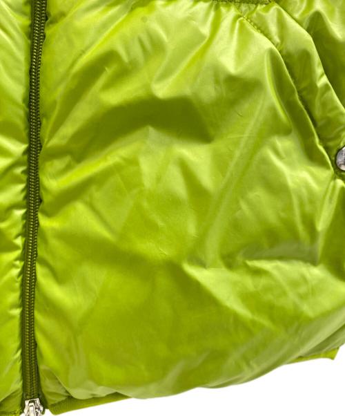 MONCLER（モンクレール）MONCLER (モンクレール) -AUBE(オーブ)-ダウンベスト 黄緑 サイズ:1の古着・服飾アイテム