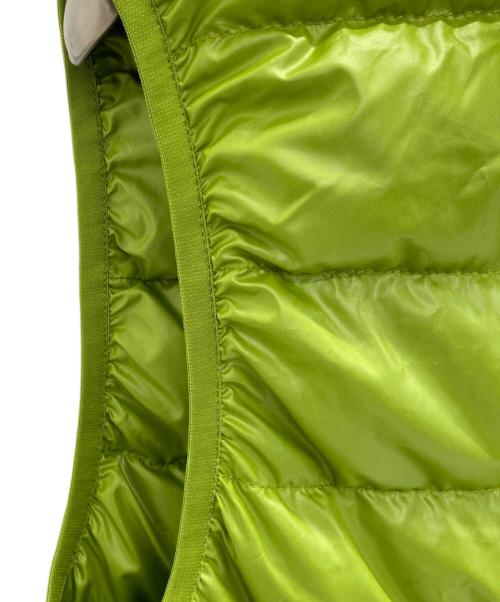 MONCLER（モンクレール）MONCLER (モンクレール) -AUBE(オーブ)-ダウンベスト 黄緑 サイズ:1の古着・服飾アイテム