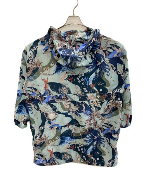 MONCLER（モンクレール）MONCLER (モンクレール) LICHEN グレー×ブルー サイズ:2の古着・服飾アイテム