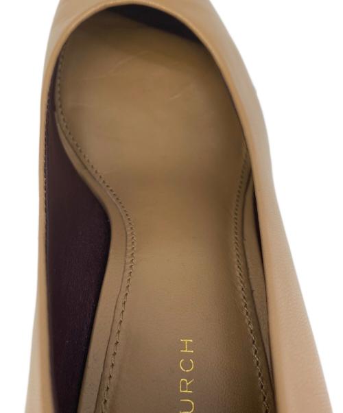 TORY BURCH（トリーバーチ）TORY BURCH (トリーバーチ) ポインテッドトゥパンプス ベージュ サイズ:6 1/2の古着・服飾アイテム