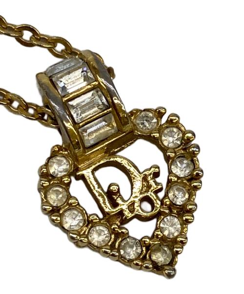 Christian Dior（クリスチャン ディオール）Christian Dior (クリスチャン ディオール) ハートロゴ ゴールドカラーの古着・服飾アイテム