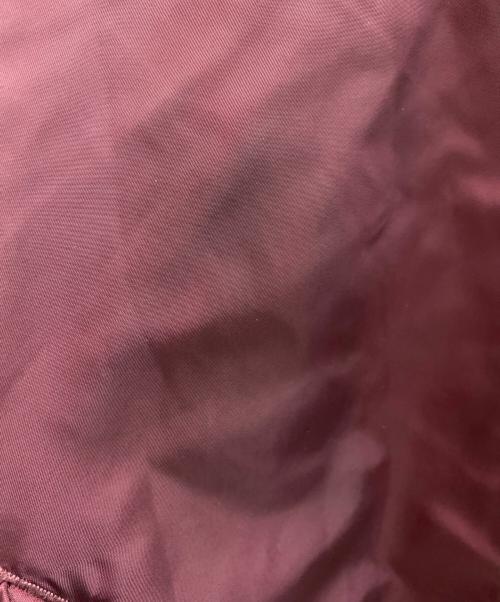 ALPHA INDUSTRIES（アルファインダストリーズ）ALPHA INDUSTRIES (アルファインダストリーズ) MA-1フライトジャケット レッド×オレンジ サイズ:Mの古着・服飾アイテム