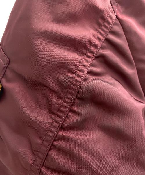 ALPHA INDUSTRIES（アルファインダストリーズ）ALPHA INDUSTRIES (アルファインダストリーズ) MA-1フライトジャケット レッド×オレンジ サイズ:Mの古着・服飾アイテム