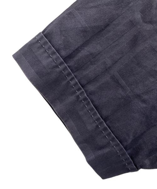 BURBERRY BLACK LABEL（バーバリーブラックレーベル）BURBERRY BLACK LABEL (バーバリーブラックレーベル) 半袖チェックシャツ ブラック サイズ:2の古着・服飾アイテム