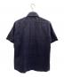 BURBERRY BLACK LABEL (バーバリーブラックレーベル) 半袖チェックシャツ ブラック サイズ:2：5000円