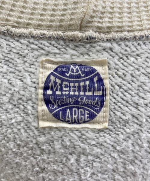 TOYS MCCOY（トイズマッコイ）TOYS MCCOY (トイズマッコイ) McHILL スウェットシップパーカー ライトグレー サイズ:LARGEの古着・服飾アイテム